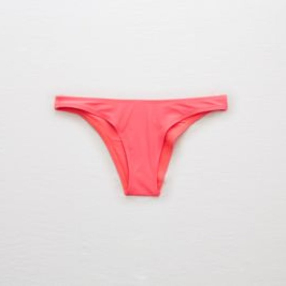 AERIE HIGH CUT CHEEKY BIKINI BOTTOM